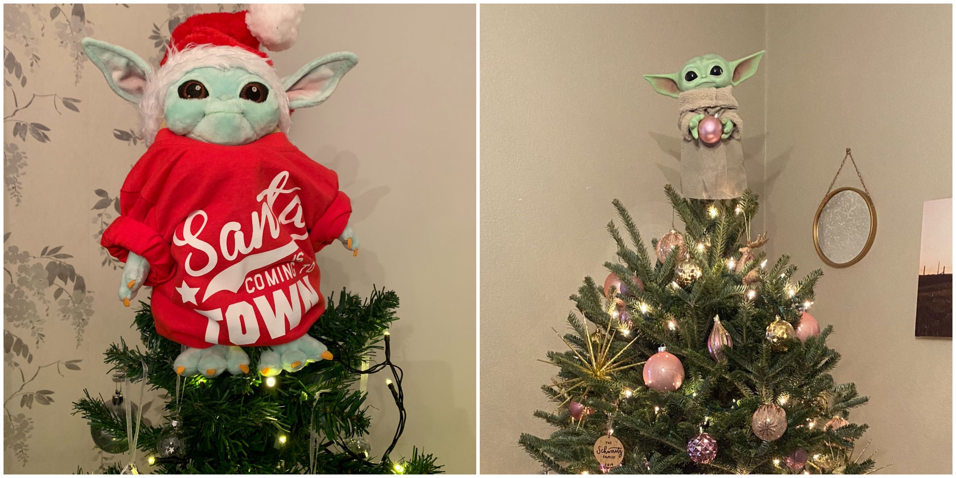 Baby Yoda Christmas Trees Are The New Trend This Year & Its So Adorable