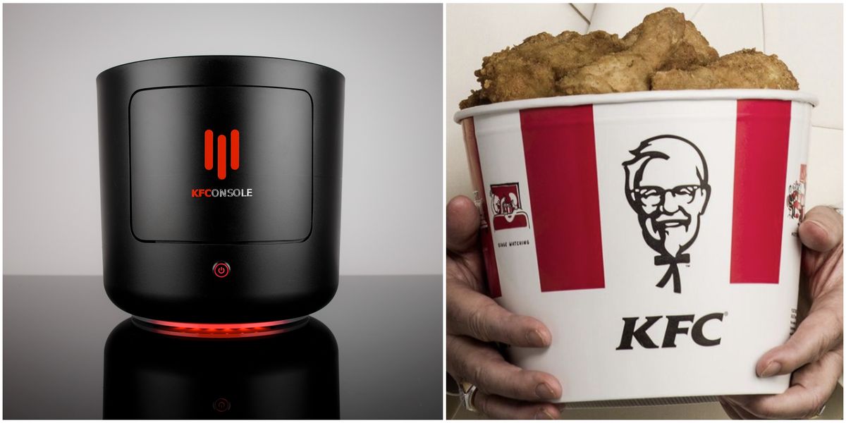 KFC's Real Gaming Console Is Insane And It Will Also Warm Your Chicken (VIDEO) Narcity