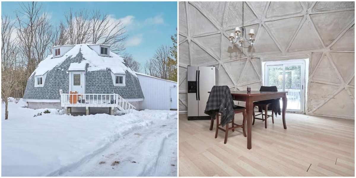 Ontario's Dome Home For Sale Is Just 315K & It's Like Living In A Snow