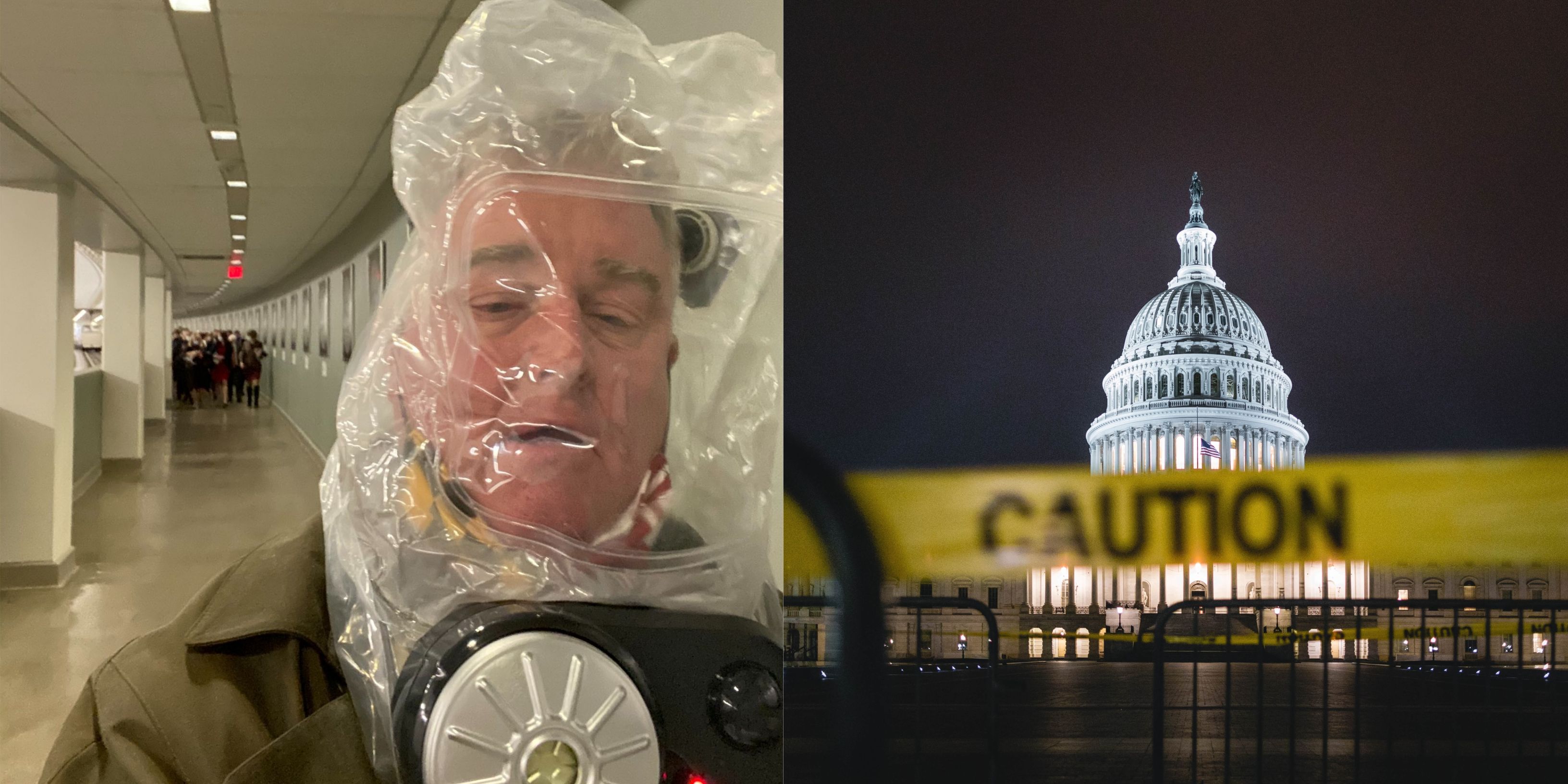 US Capitol Building Riot Here's Why Politicians Looked Like They Had