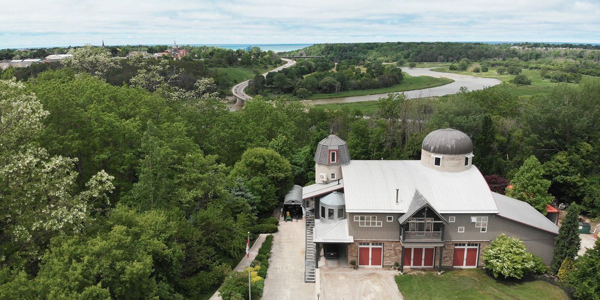 Ontario Silo House For Sale Sits On A Hill Overlooking Canada's