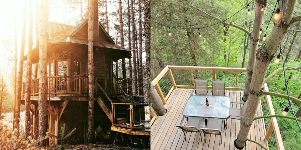 6 Ontario Treehouse Airbnbs You Can Rent For A Whimsical Getaway Narcity
