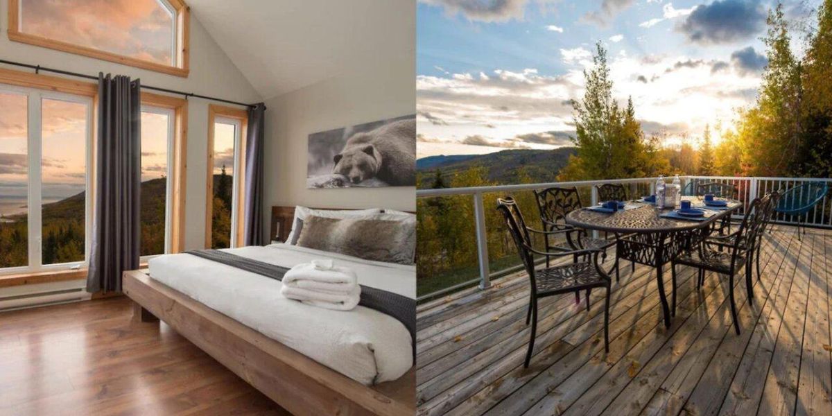 Ce Airbnb à Charlevoix a une vue incroyable Narcity