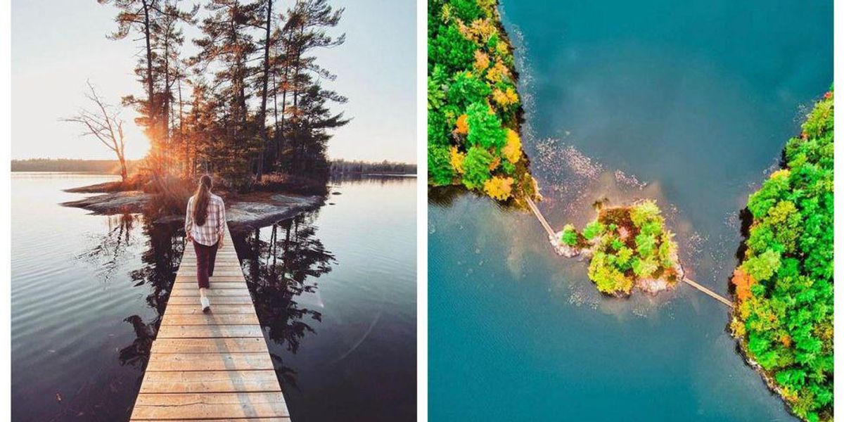 Hardy Lake Provincial Park Has A Trail To A Tiny Island Narcity