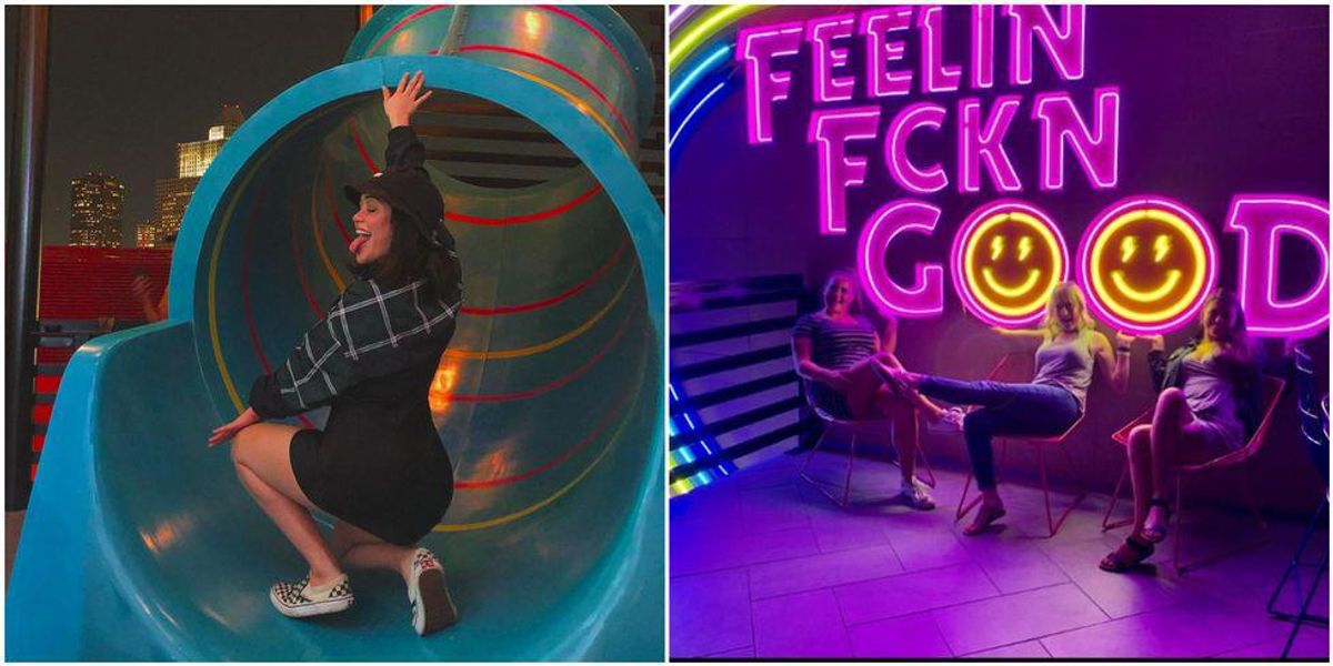 This Bar In Houston Is An Adult Playground With An Indoor Slide Narcity