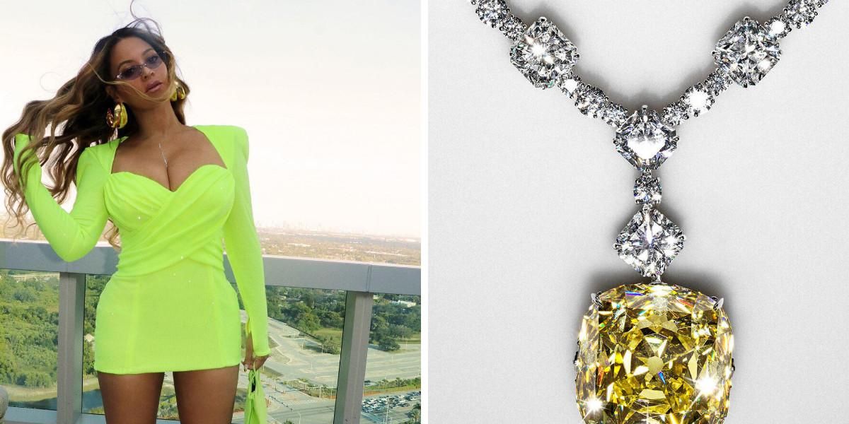 Beyoncé Just Wore A 30 Million Necklace In A New Ad Narcity