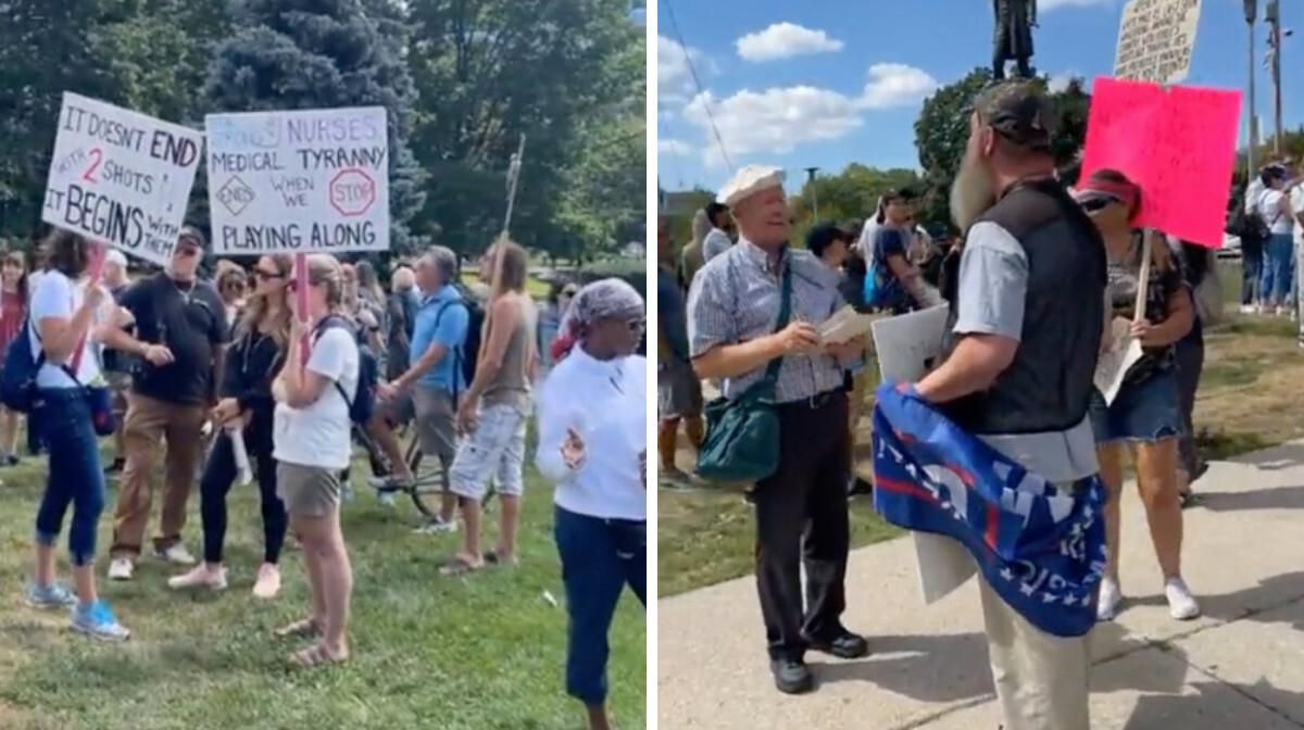 Ontario's Vaccine Certificate Announcement Sparks Protests