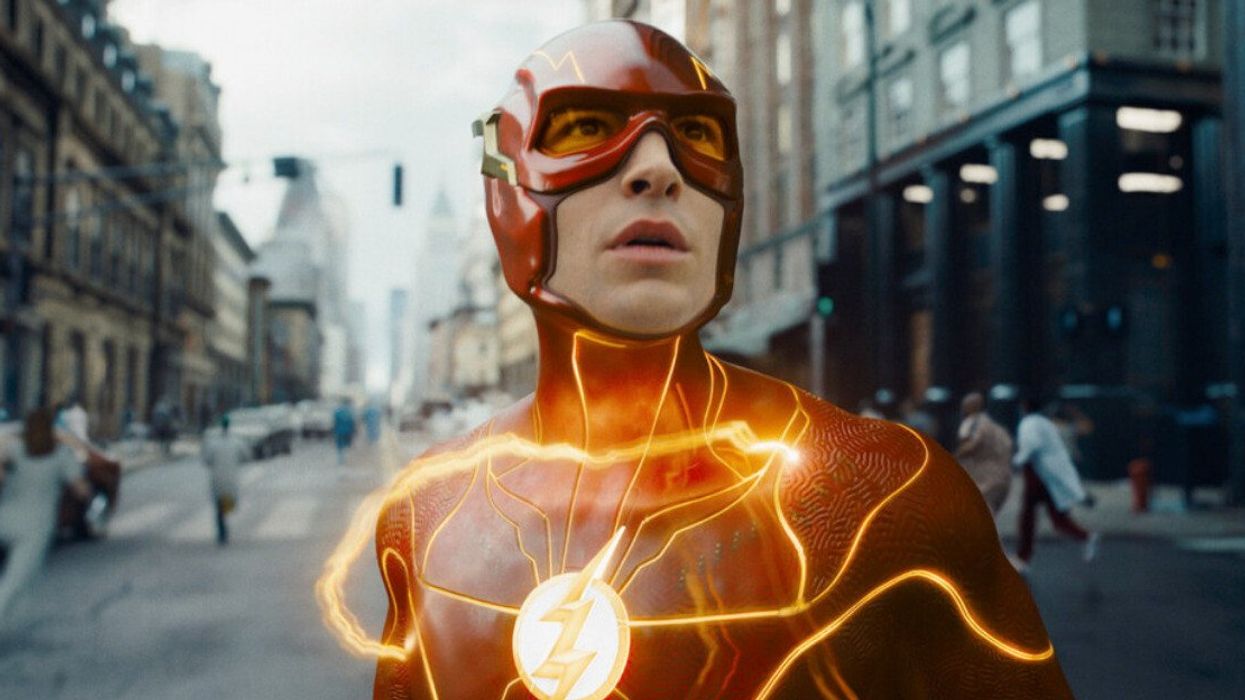 Ezra Miller in 'The Flash.'