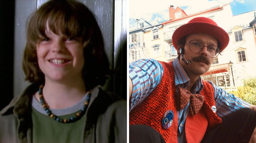 F\u00e9lix-Antoine Despatie dans La myst\u00e9rieuse mademoiselle C. Droite : F\u00e9lix-Antoine Despatie.