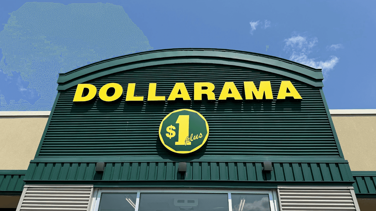 Façade d'un Dollarama.