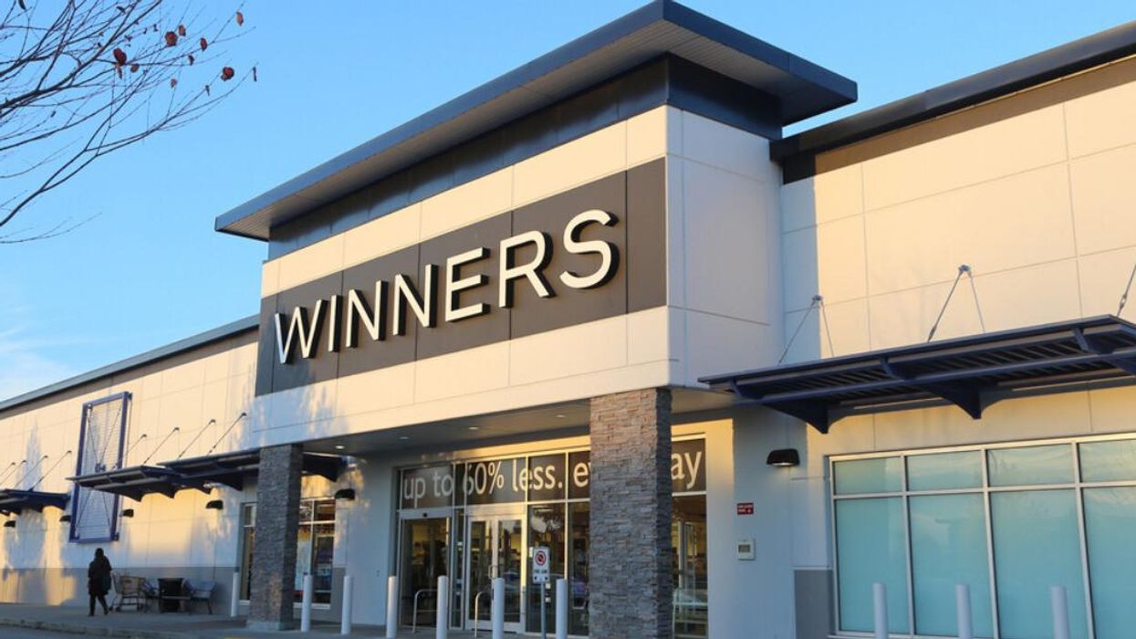 Façade d'un magasin Winners.