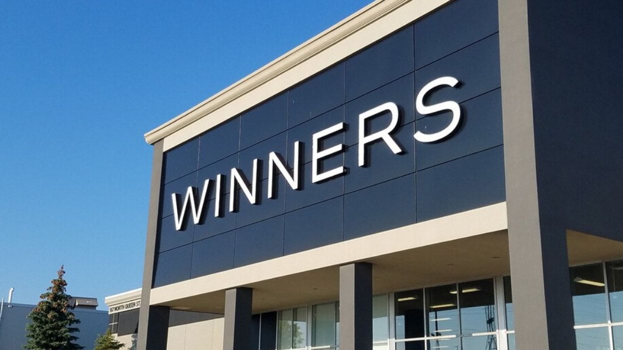 Façade d'un magasin Winners.