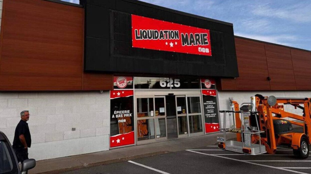 Façade du Liquidation Marie inc. à Saint-Jérôme.