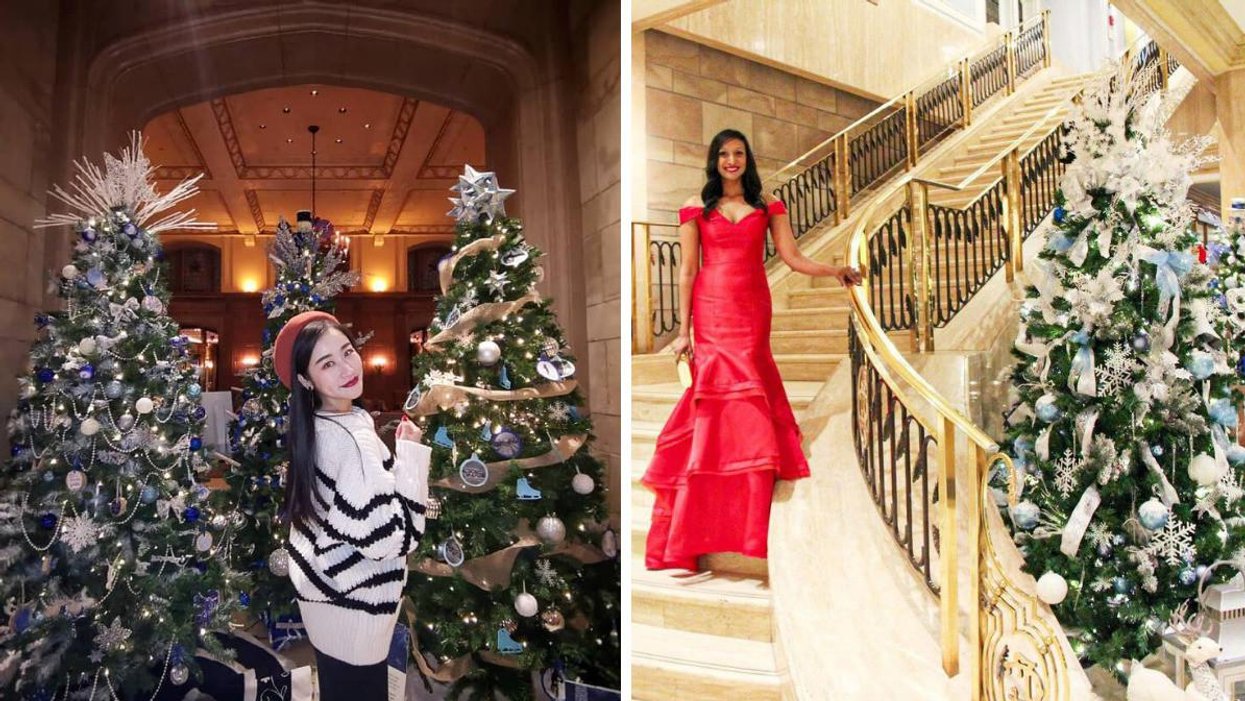 Fairmont Chateau Laurier S Trees Of Hope Returns It S Straight From A Holiday Fairy Tale Narcity Fairmont Chateau Laurier S Trees Of Hope Returns It S Straight From A Holiday Fairy Tale Narcity