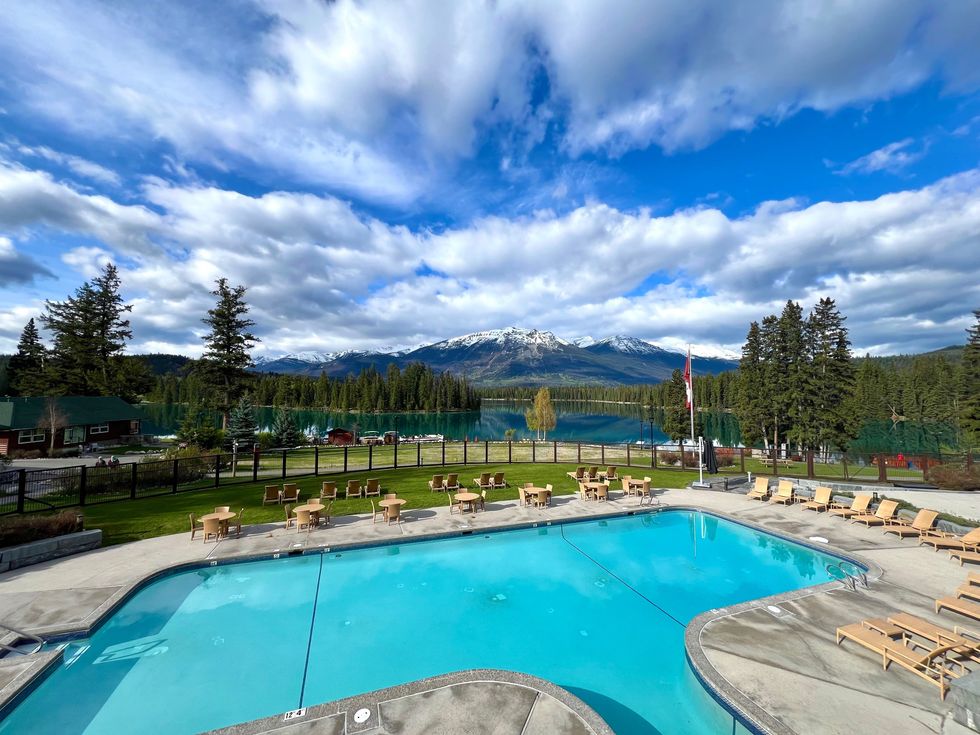 Fairmont Jasper Park Lodge.