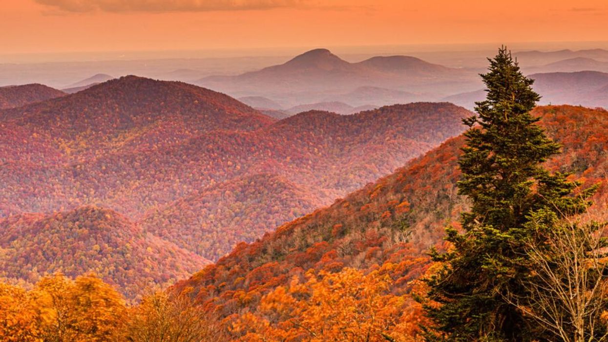 Fall in the Georgia mountains.