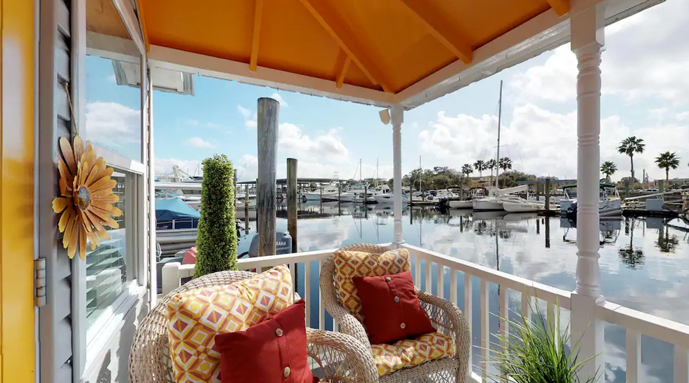 Famous Tiny Houseboat.