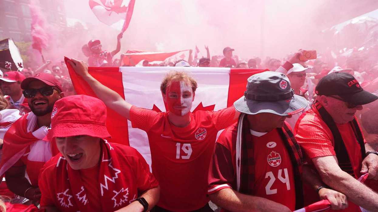 Fans paint Vancouver red as Canada gorges on goals