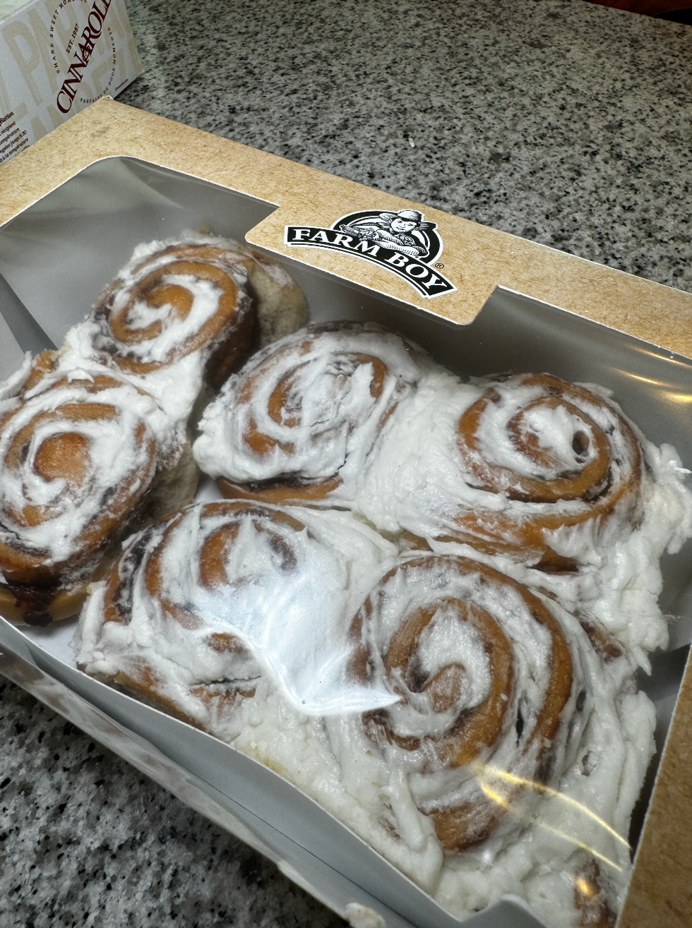 Farm Boy Cinnamon Rolls