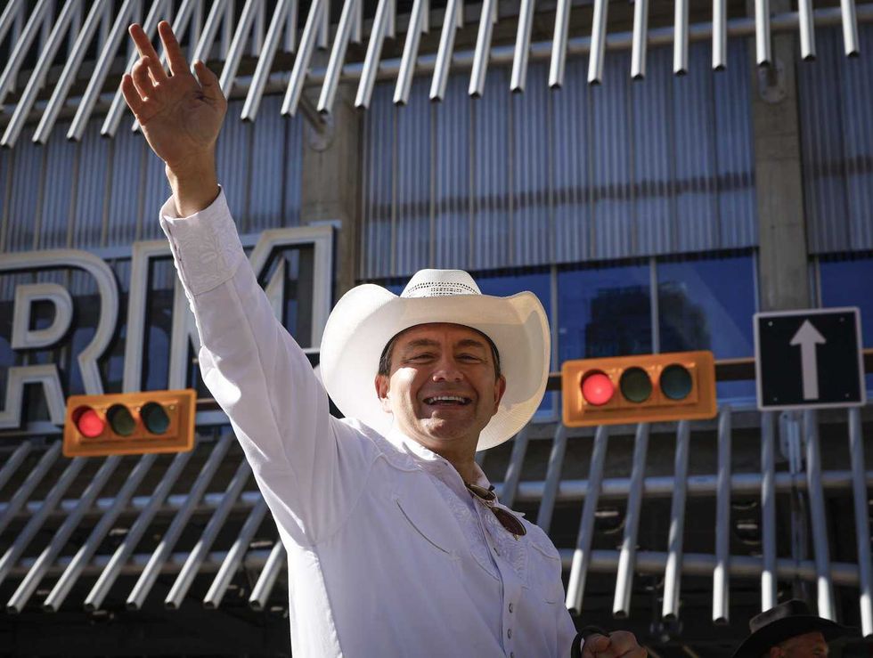 Fashion saddles up to politics at Calgary Stampede