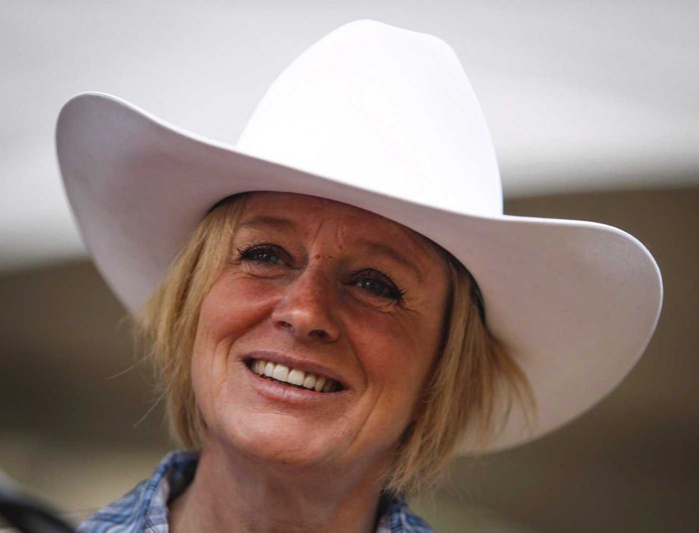 Fashion saddles up to politics at Calgary Stampede