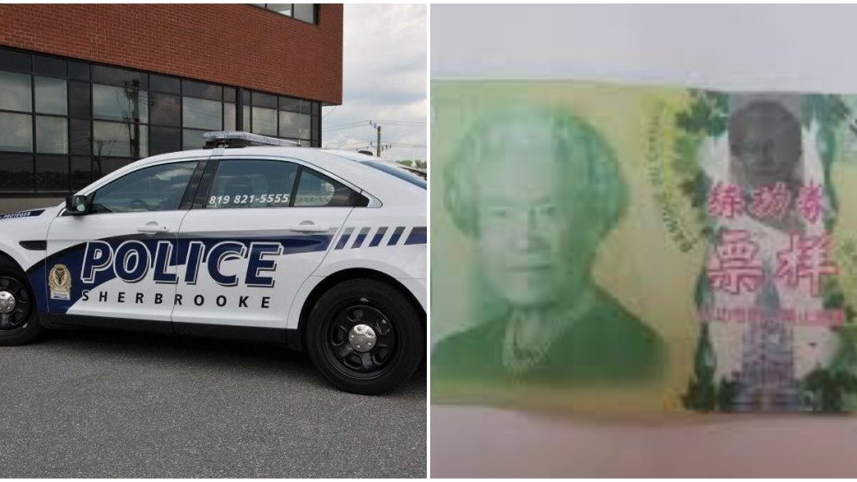 Faux billets d'argent : La police de Sherbrooke met la population en garde