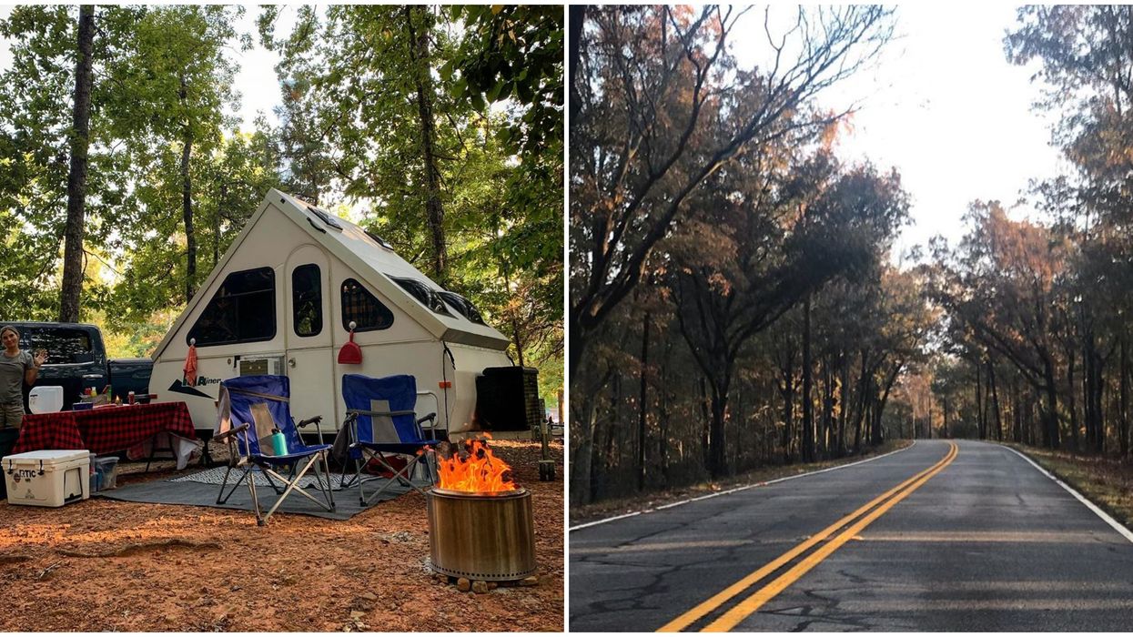 FD Roosevelt State Park In Georgia Has Cheap Camping And Beautiful Views For Fall Trips