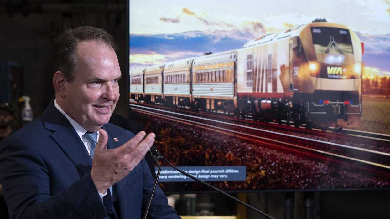 Feds to spend $1.9B on Via Rail trains, plant