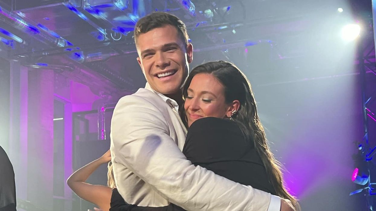 Félix et Solène, grands gagnants d'Occupation Double Mexique, lors de la finale.