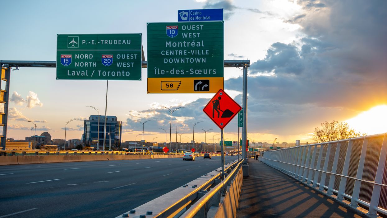 Fermeture du pont Samuel-De Champlain ce week-end en direction de Montréal