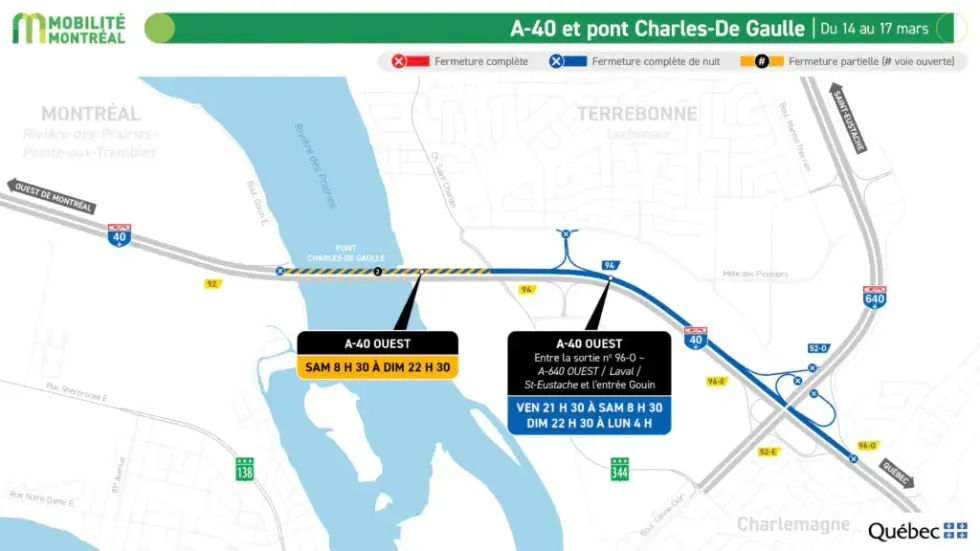 Fermeture routi\u00e8re.