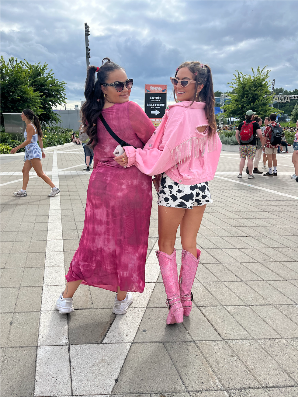 Festivali\u00e8res \u00e0 Osheaga 2022.