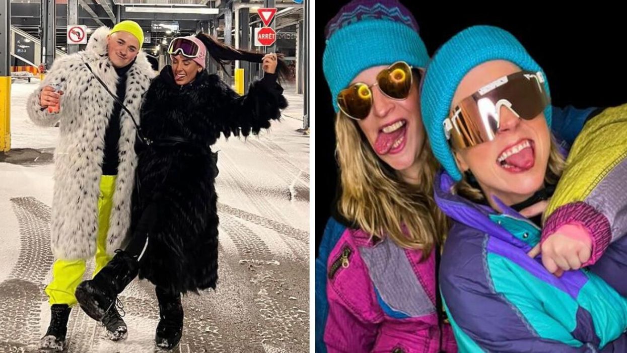 Festivaliers.ères à Igloofest 2023.