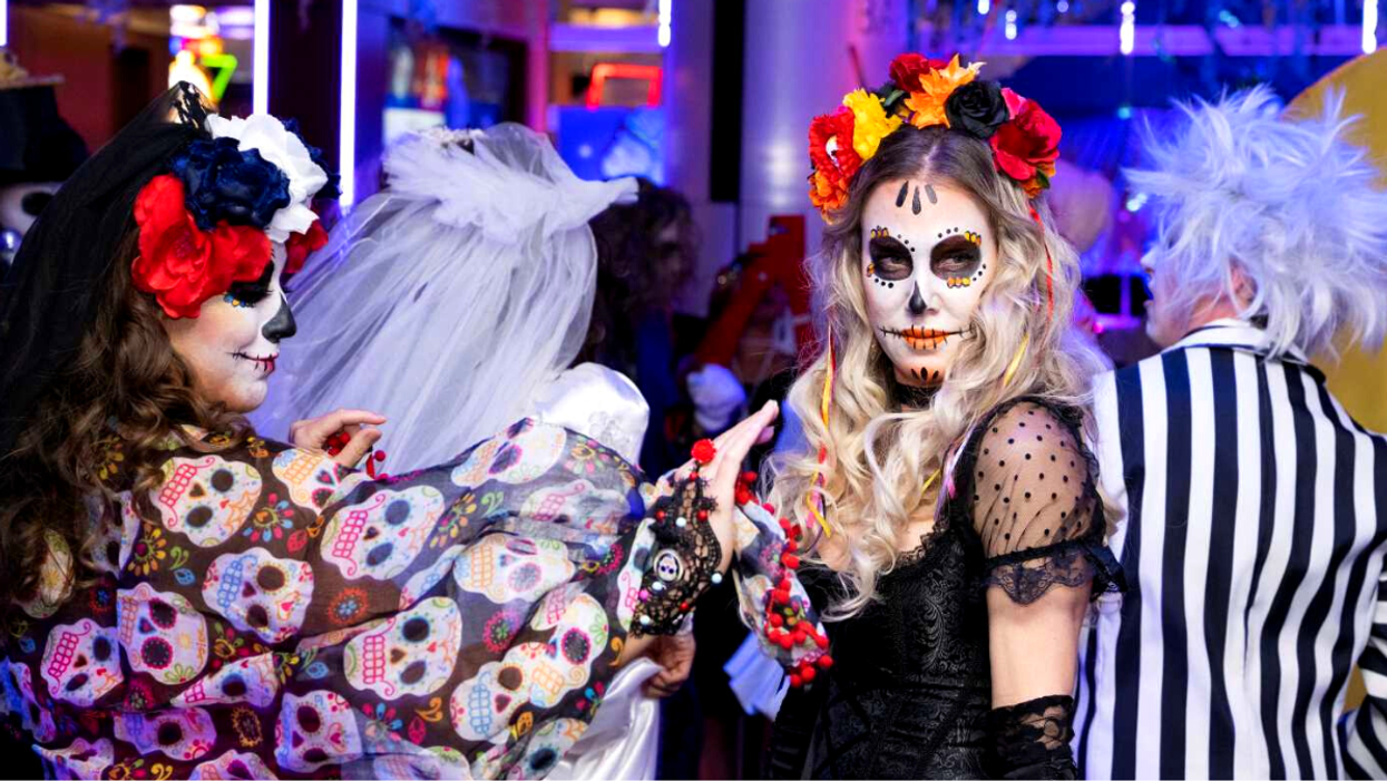 Fête d'Halloween au Casino de Montréal en 2022.