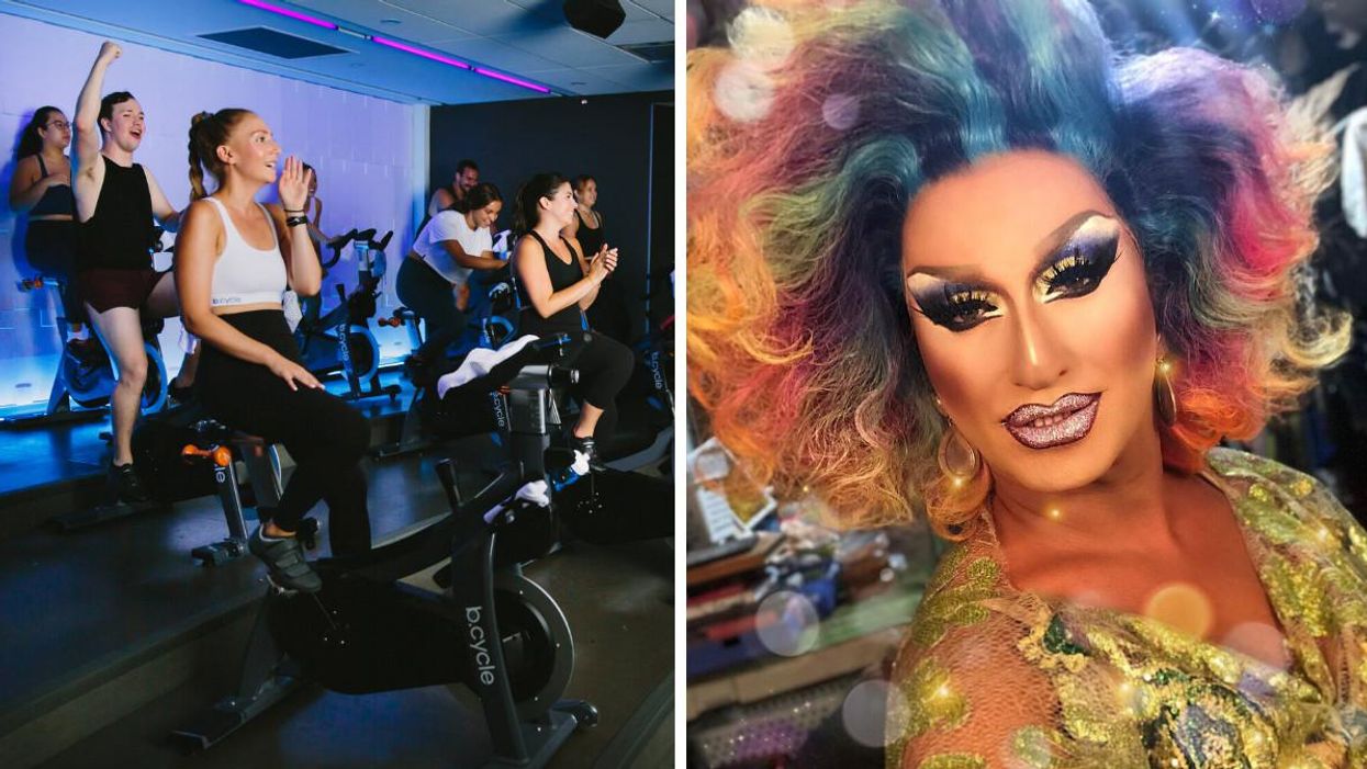 Fierté Montréal : Un cours de spinning animé par une drag queen à Montréal