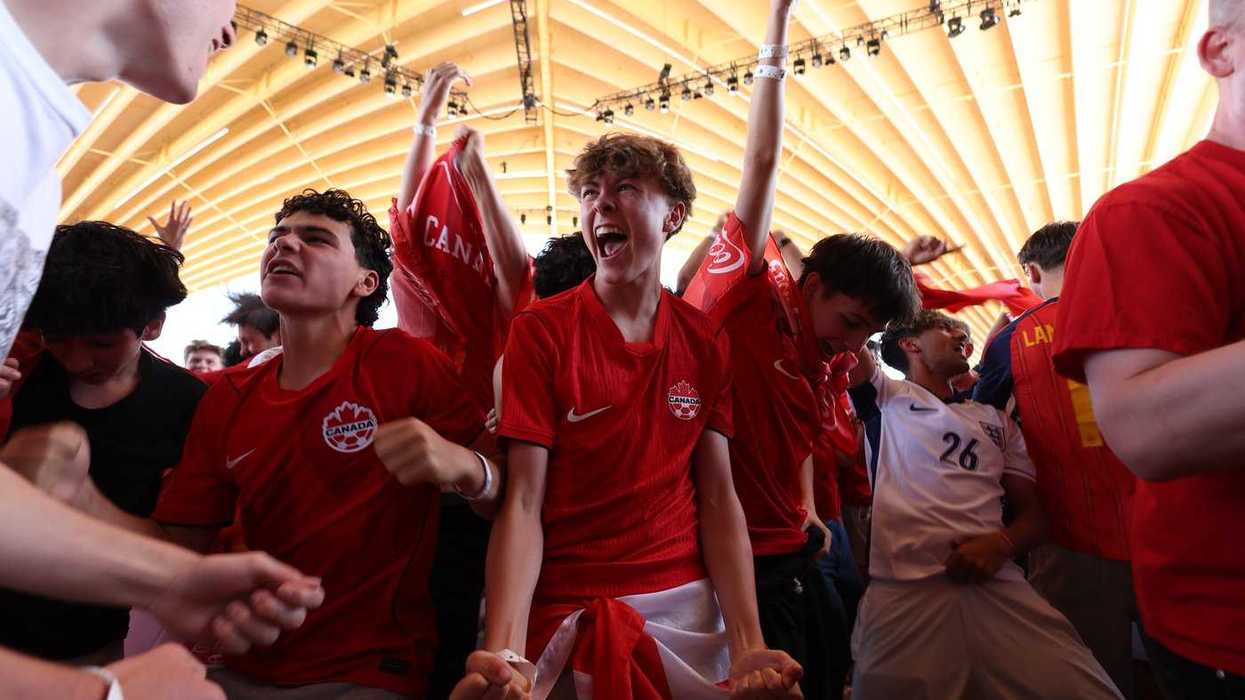 FIFA fans bring energy to Vancouver amphitheatre