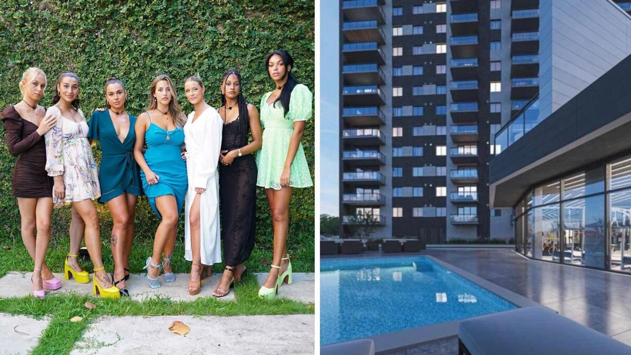 Filles d'OD Martinique. Droite : Nouveau condo d'OD Martinique.