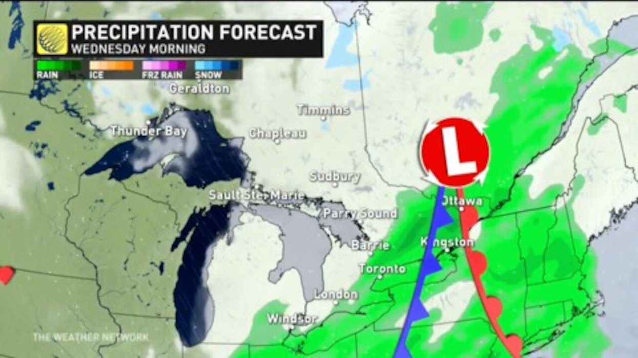 Parts Of Ontario Will Be Blasted By 15 cm Of Snow Today