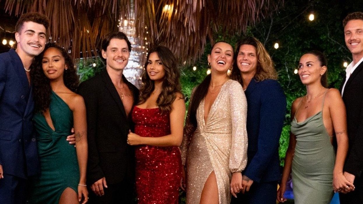 Finalistes de L'île de l'amour.
