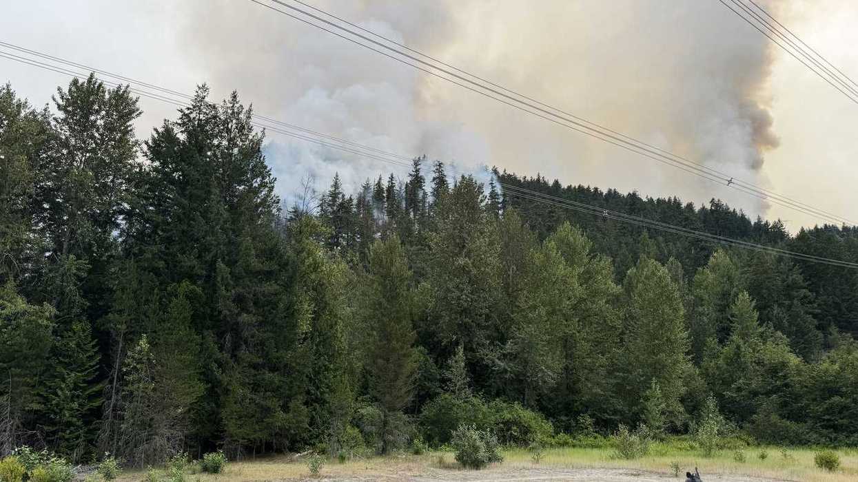 Fire near Pemberton, B.C. held, but smoke on way