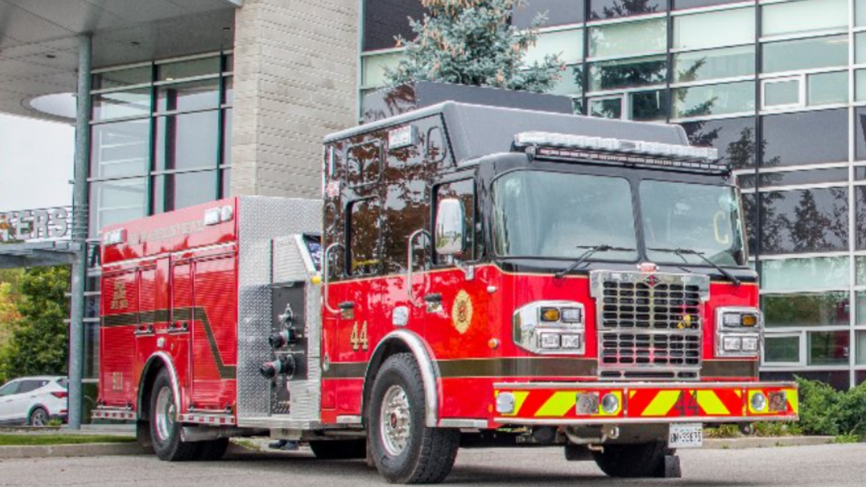 Firetruck in Ontario.