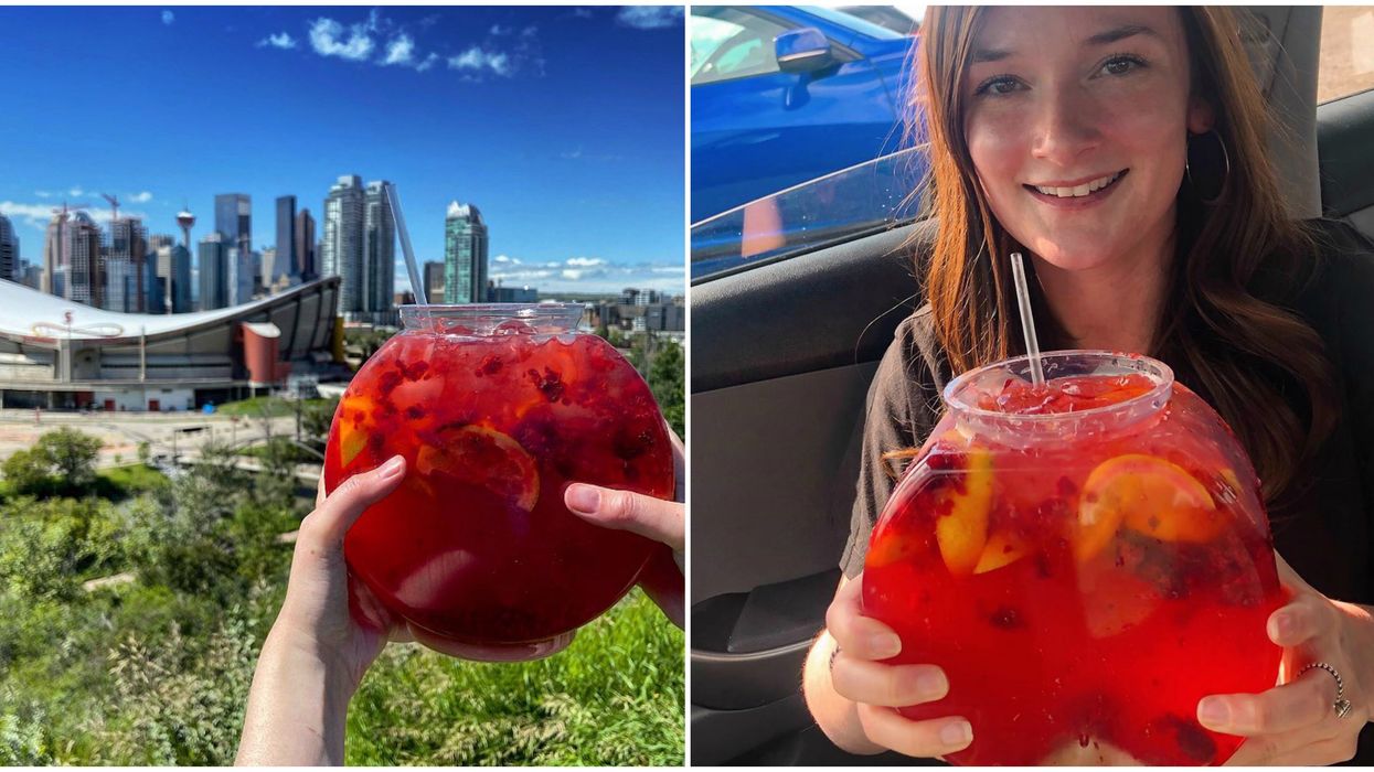 Fishbowl Lemonades In Calgary Are Bigger Than Your Head & Perfect For Summer Days