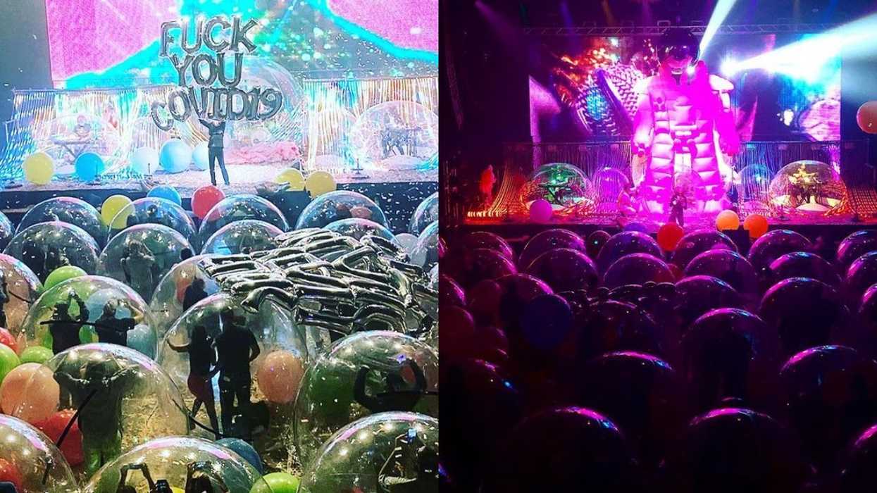 Flaming Lips Bubble Concert Oklahoma City