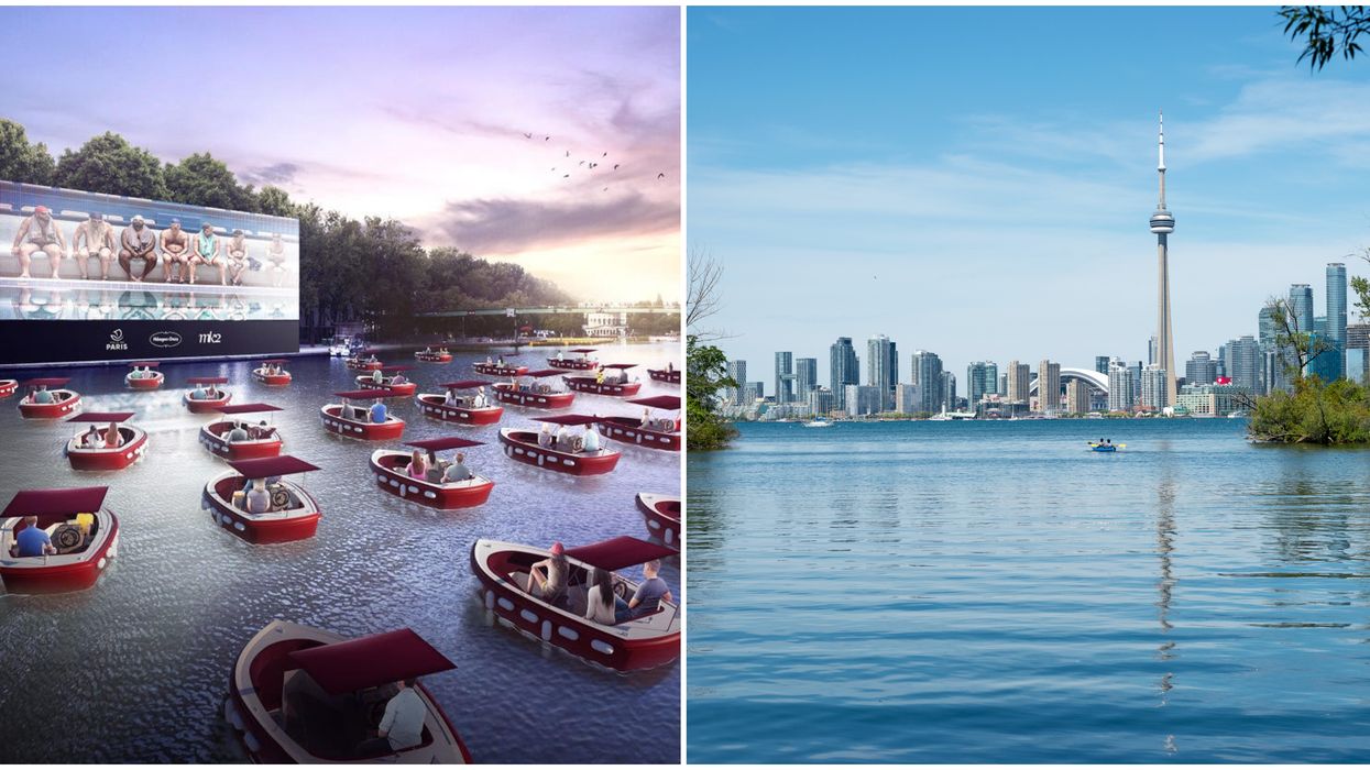 Floating Cinema In Toronto Is Launching This Summer & You Can Watch From Your Own Boat