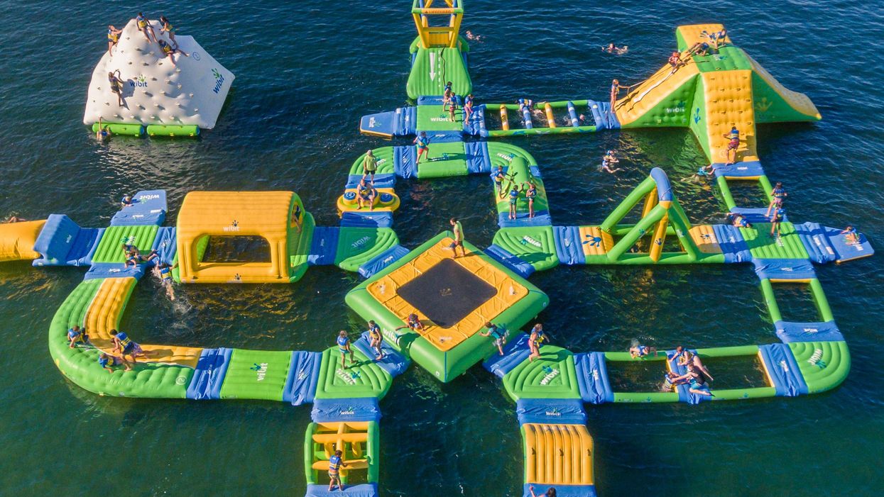 Floating Water Parks In BC Will Make You Feel Like A Kid Again