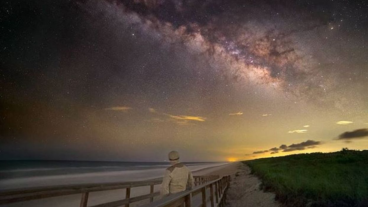 Florida Camping Spot On The Beach Canaveral National Seashore Gives You Starry Beach Views