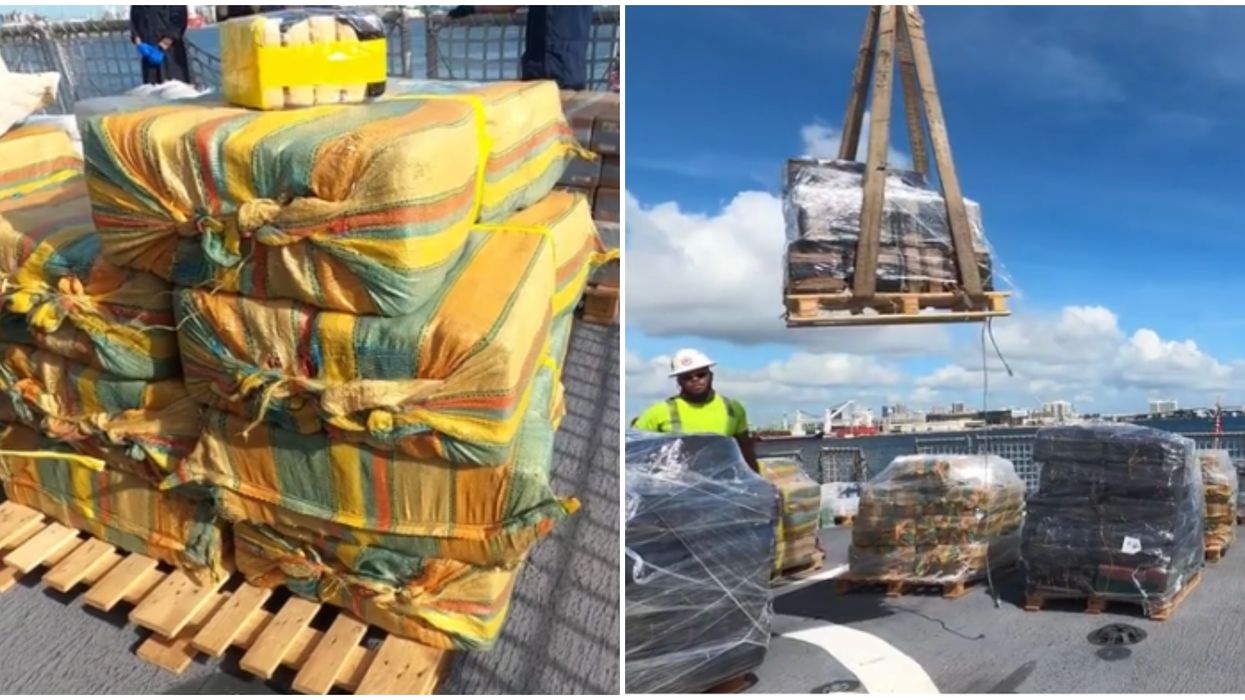 Florida Coast Guard Seized Mountain Of Drugs Worth Millions