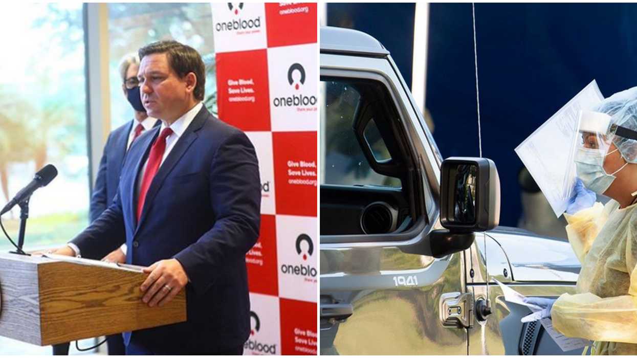 Florida COVID-19 Future Is In 'Better Direction' Says Gov. As State Sets New Death Record