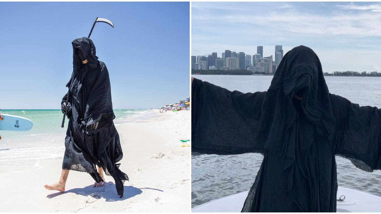 Florida Grim Reaper Is Haunting Jacksonville Beach This Friday
