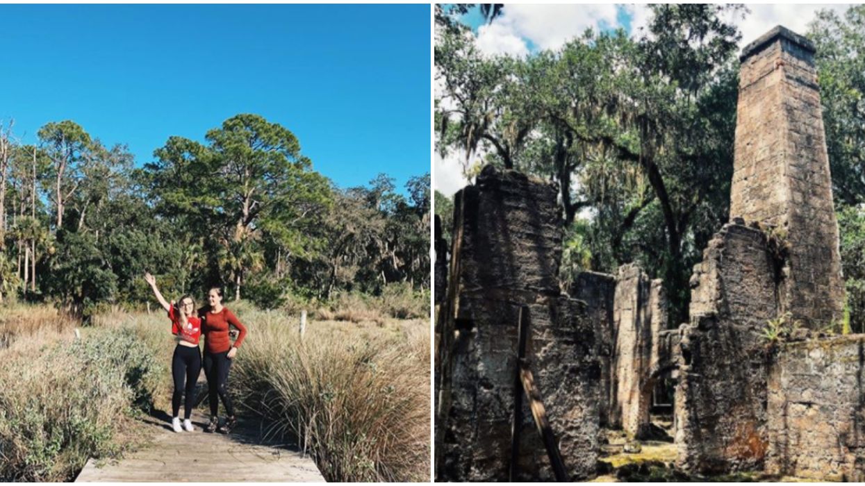 Florida Hiking Trail Bulow Woods Trail Leads To Spooky Ruins